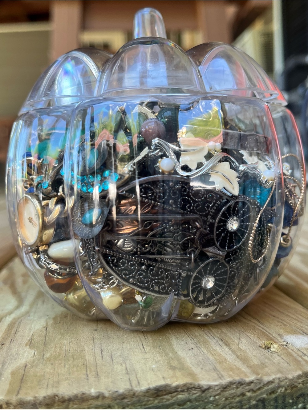 Nature/Earthy inspired Jewelry jar - Picture 5 of 5